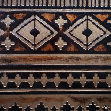 Navajo Gold Brown Embossed Sides Navajo Gold Brown Embossed Sides